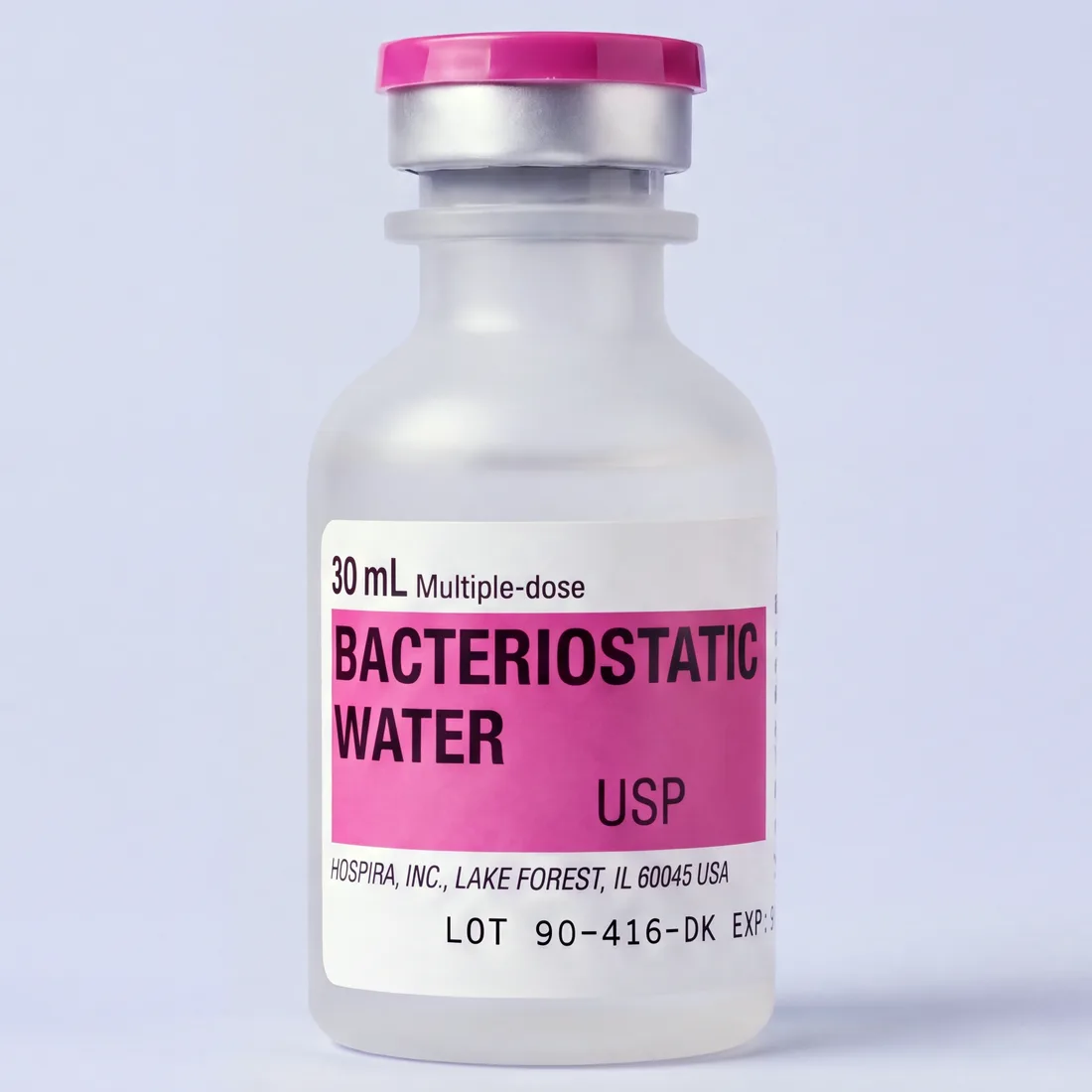 Hospira BAC Water — vial RST